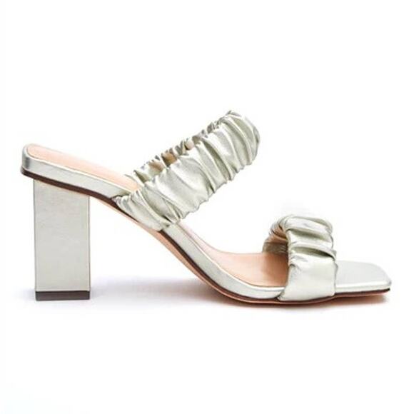 Matisse Coconuts First Love Heeled Sandal 8 New Light Gold - Picture 5 of 5